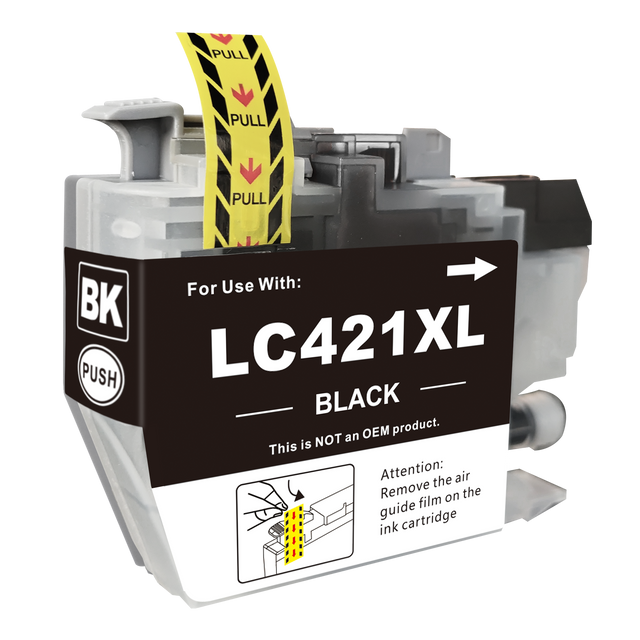 Kompatibel Brother LC421XL Druckerpatronen Schwarz (1 Schwarz)