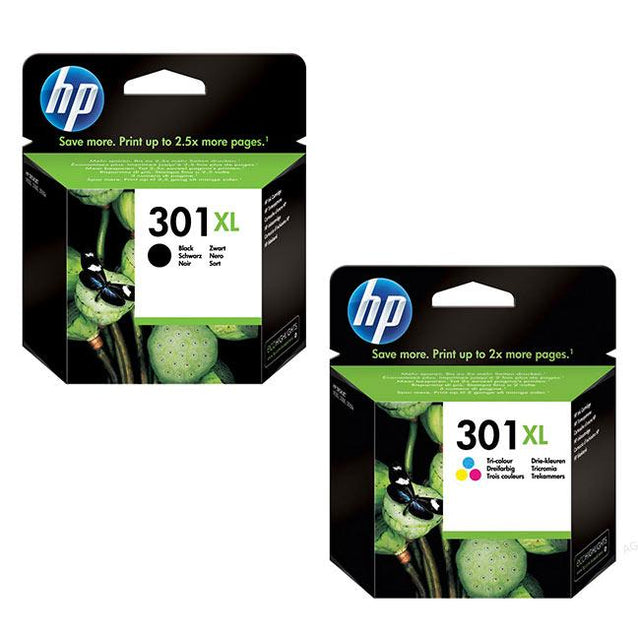 Original HP 301XL Druckerpatronen Multipack