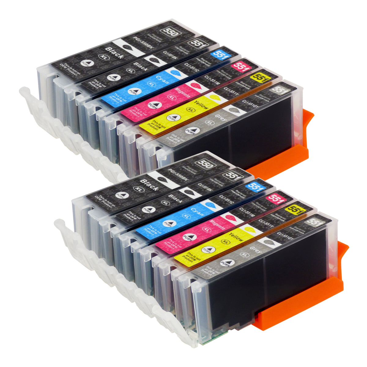PATRONEN XL Für Canon PGI-550XL CLI-551XL MG5450 MG5550 MX925 IP7250