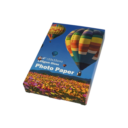 Premium Fotopapier 10x15 cm, 185 g/m² – 100 Blatt pro Packung