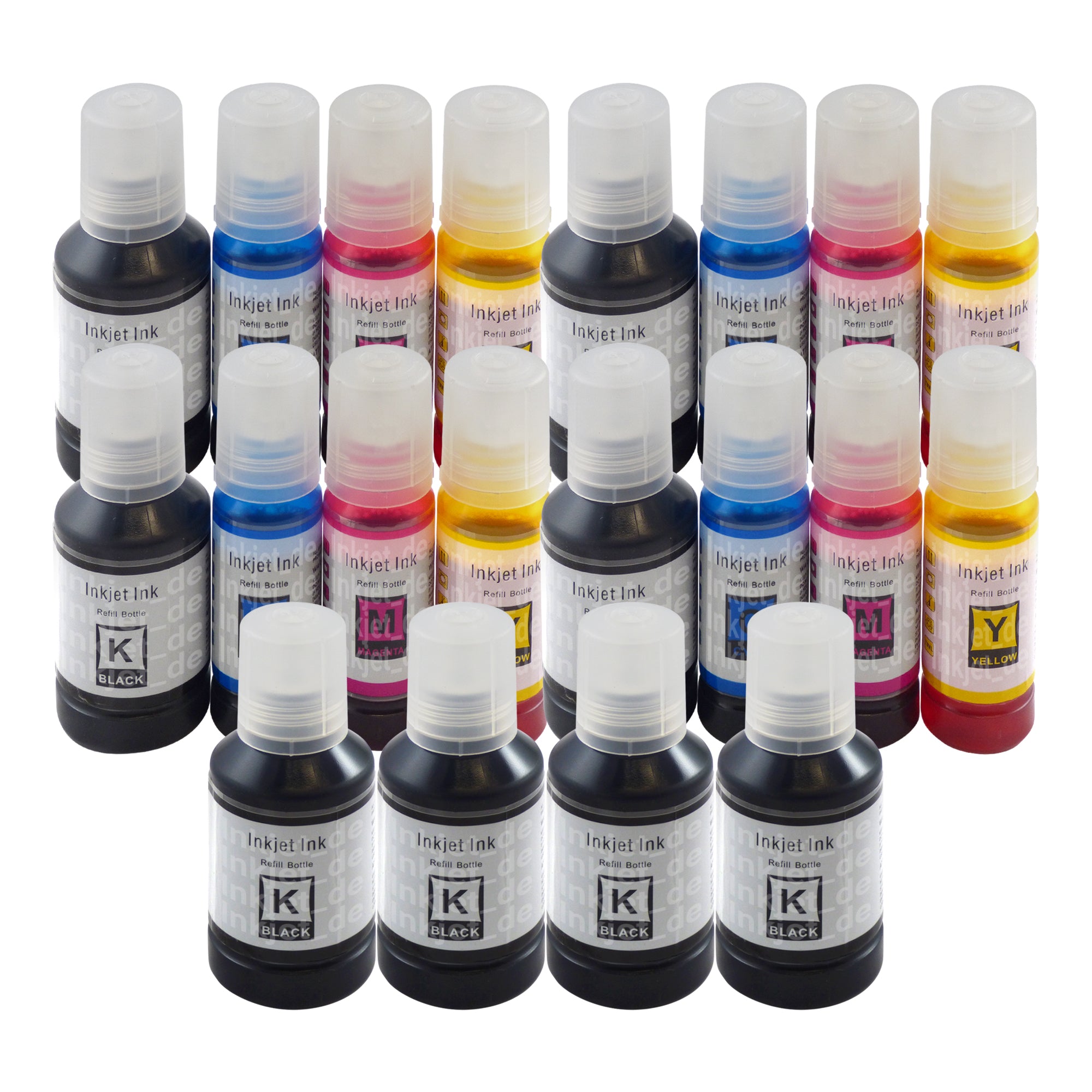 Kompatibel Epson Ecotank Tintentanks 8 Schwarz 12 Farben