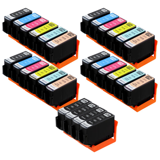 Kompatibel Epson 378XL Druckerpatronen Multipack (8 Schwarz + 20 Farben)