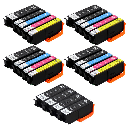 Kompatibel Epson T33XL Druckerpatronen Multipack (8 Schwarz + 4 Photo Schwarz + 12 Farben)