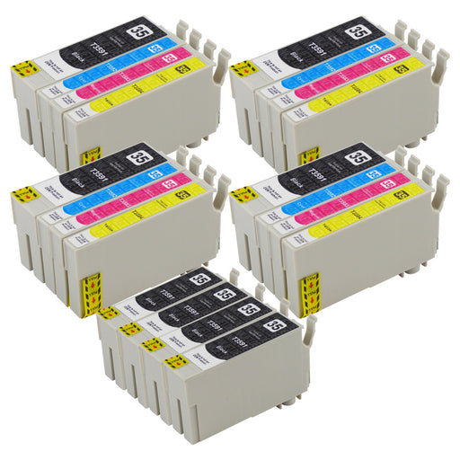 Kompatibel Epson T35XL Druckerpatronen Multipack (8 Schwarz + 12 Farben)