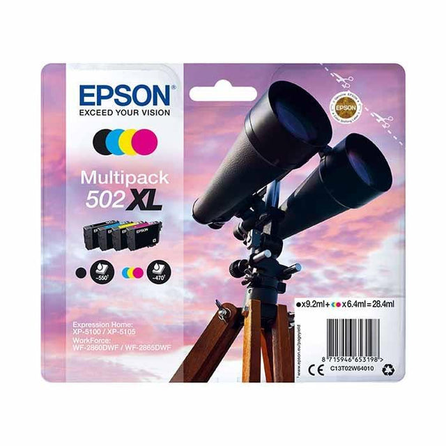 Original Epson 502XL Druckerpatronen Multipack