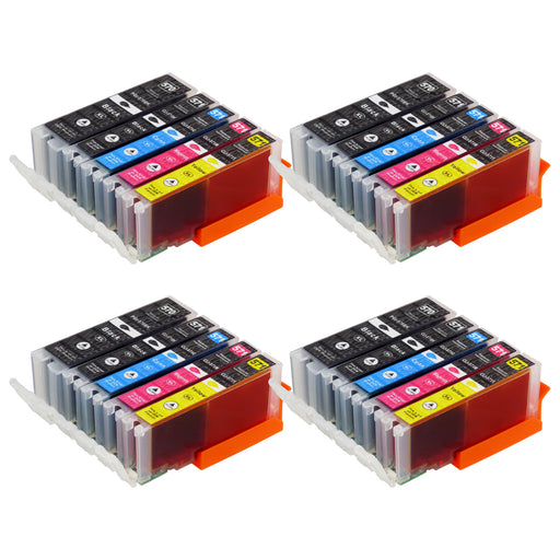 Kompatibel Canon PGI-570XL/CLI-571XL Druckerpatronen Multipack (8 Schwarz + 12 Farben)