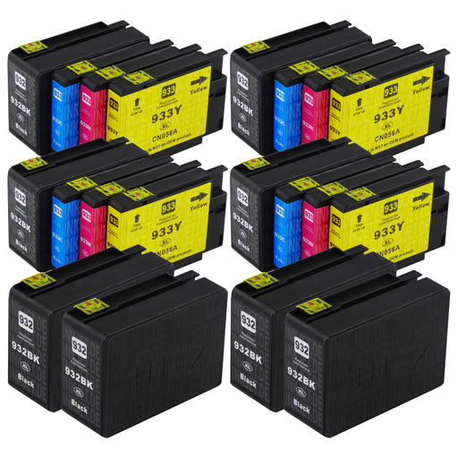 Kompatibel HP 932XL/933XL Druckerpatronen Multipack (8 Schwarz + 12 Farben)