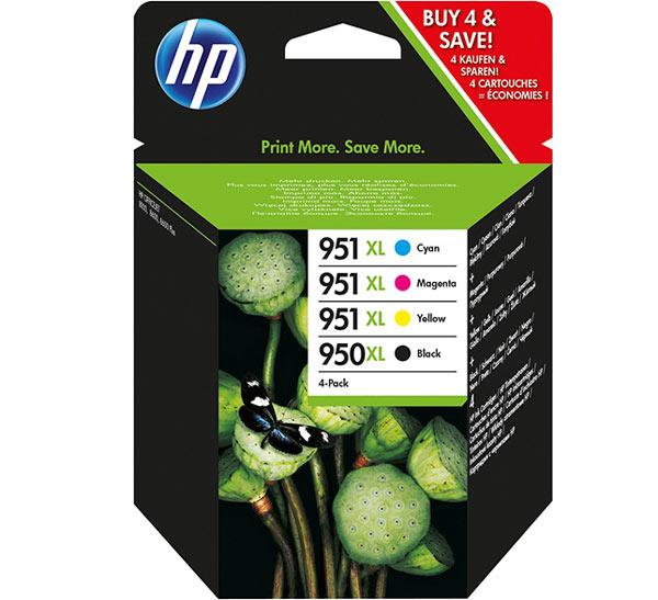 Original HP 950XL/951XL Druckerpatronen Multipack