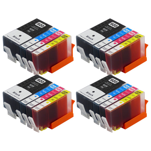 Kompatibel HP 920XL Druckerpatronen Multipack (4 Schwarz + 12 Farben)