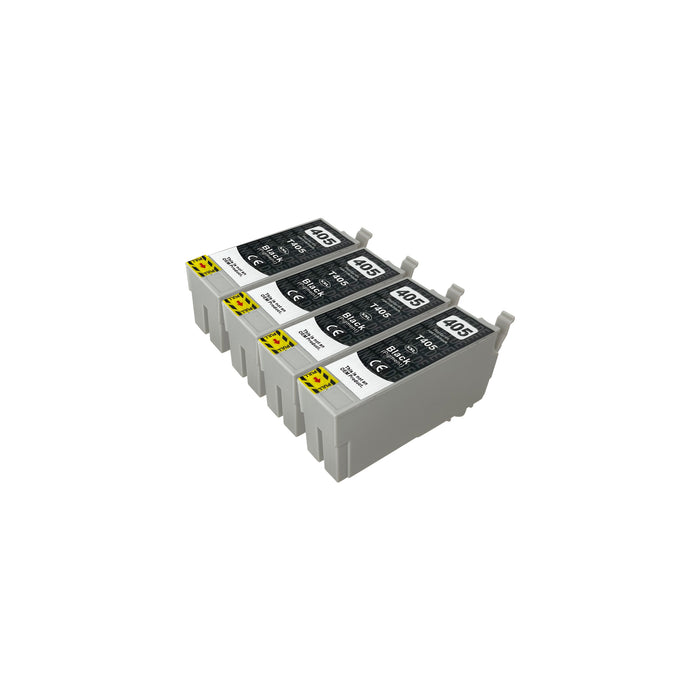 Kompatibel Epson 405XXL Druckerpatronen Schwarz (4 Schwarz)
