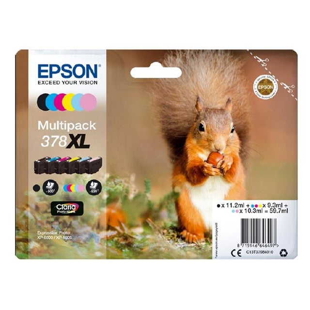 Original Epson 378XL Druckerpatronen Multipack