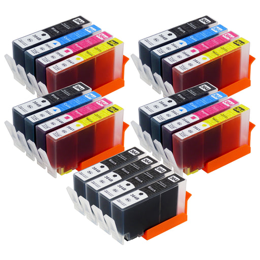 Kompatibel HP 364XL Druckerpatronen Multipack (8 Schwarz + 12 Farben)
