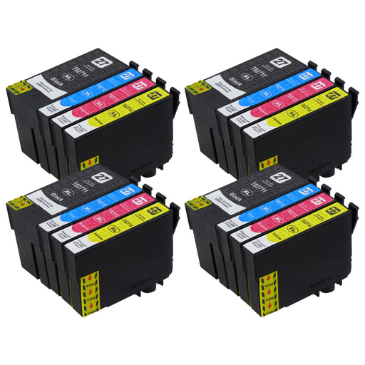 Kompatibel Epson T27XL Druckerpatronen Multipack (4 Schwarz + 12 Farben)
