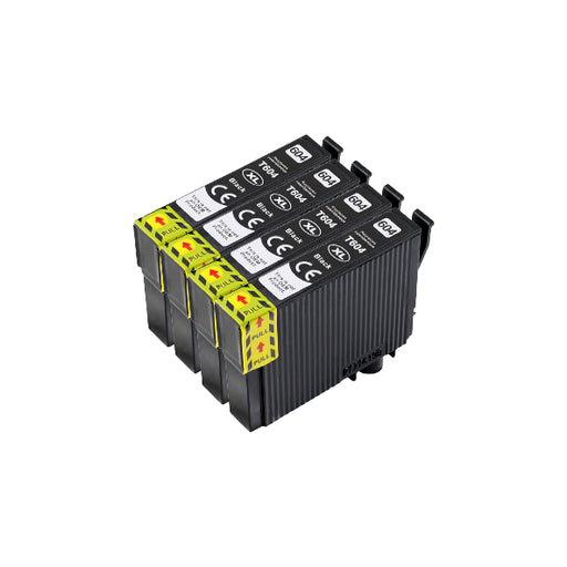 Kompatibel Epson 604XL Druckerpatronen Schwarz (4 Schwarz)