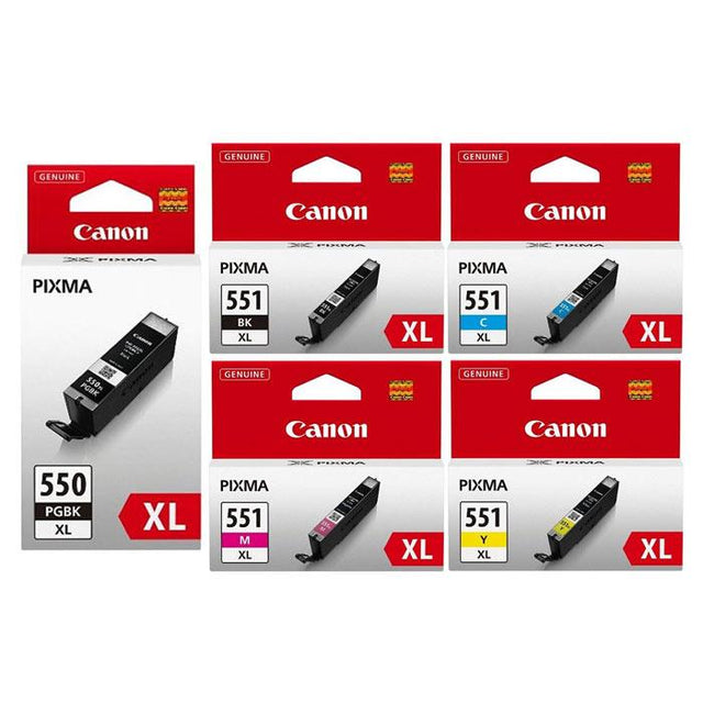 Original Canon PGI-550/CLI-551 Druckerpatronen Multipack