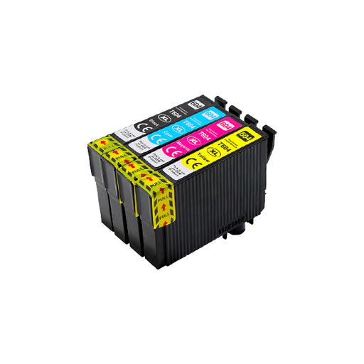 Kompatibel Epson 604XL Druckerpatronen Multipack (1 Schwarz + 3 Farben)