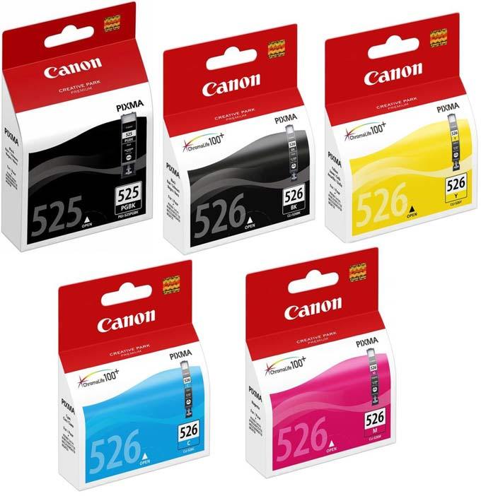 Canon PGI-525/CLI-526XL Druckerpatronen