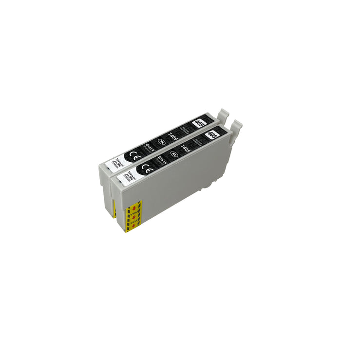 Kompatibel Epson 405XL Druckerpatronen Schwarz (2 Schwarze)