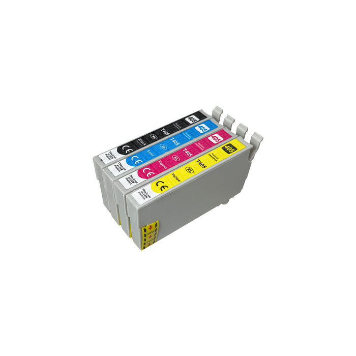 Kompatibel Epson 405XL Druckerpatronen Multipack (1 Schwarz + 3 Farben)