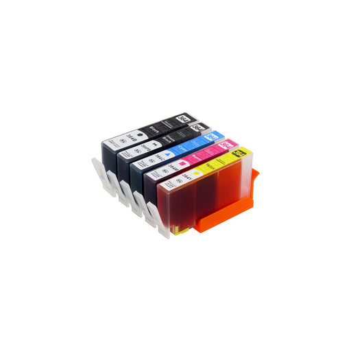 Kompatibel HP 364XL Druckerpatronen Multipack (1 Schwarz + 1 Photo Schwarz + 3 Farben)