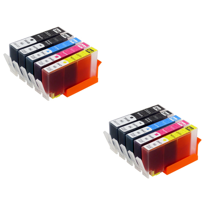Kompatibel HP 364XL Druckerpatronen Multipack (2 Schwarz + 2 Photo Schwarz + 6 Farben)
