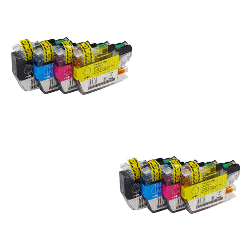 Kompatibel Brother LC3213XL Druckerpatronen Multipack (2 Schwarz + 6 Farben)