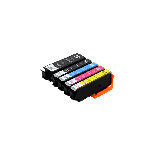 Kompatibel Epson T26XL Druckerpatronen Multipack (1 Schwarz + 1 Photo Schwarz + 3 Farben)