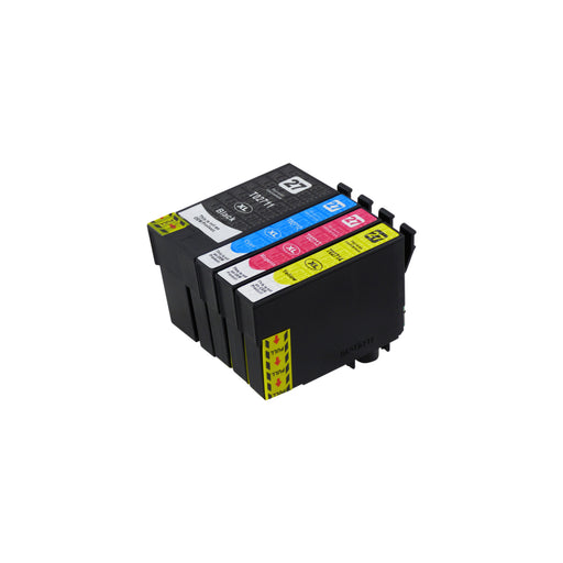 Kompatibel Epson T27XL Druckerpatronen Multipack (1 Schwarz + 3 Farben)