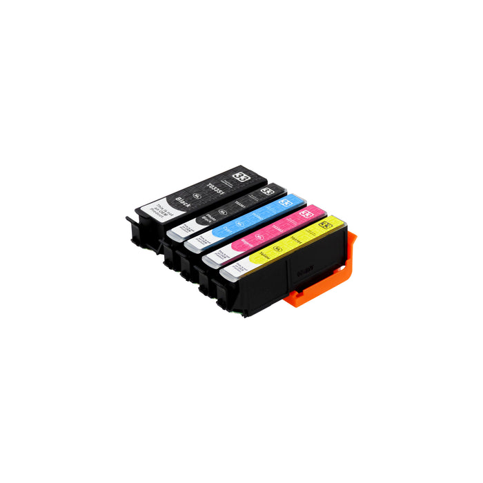 Kompatibel Epson T33XL Druckerpatronen Multipack (1 Schwarz + 1 Photo Schwarz + 3 Farben)