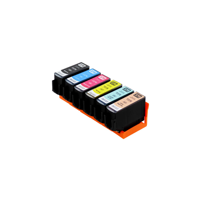 Kompatibel Epson 378XL Druckerpatronen Multipack (1 Schwarz + 5 Farben)